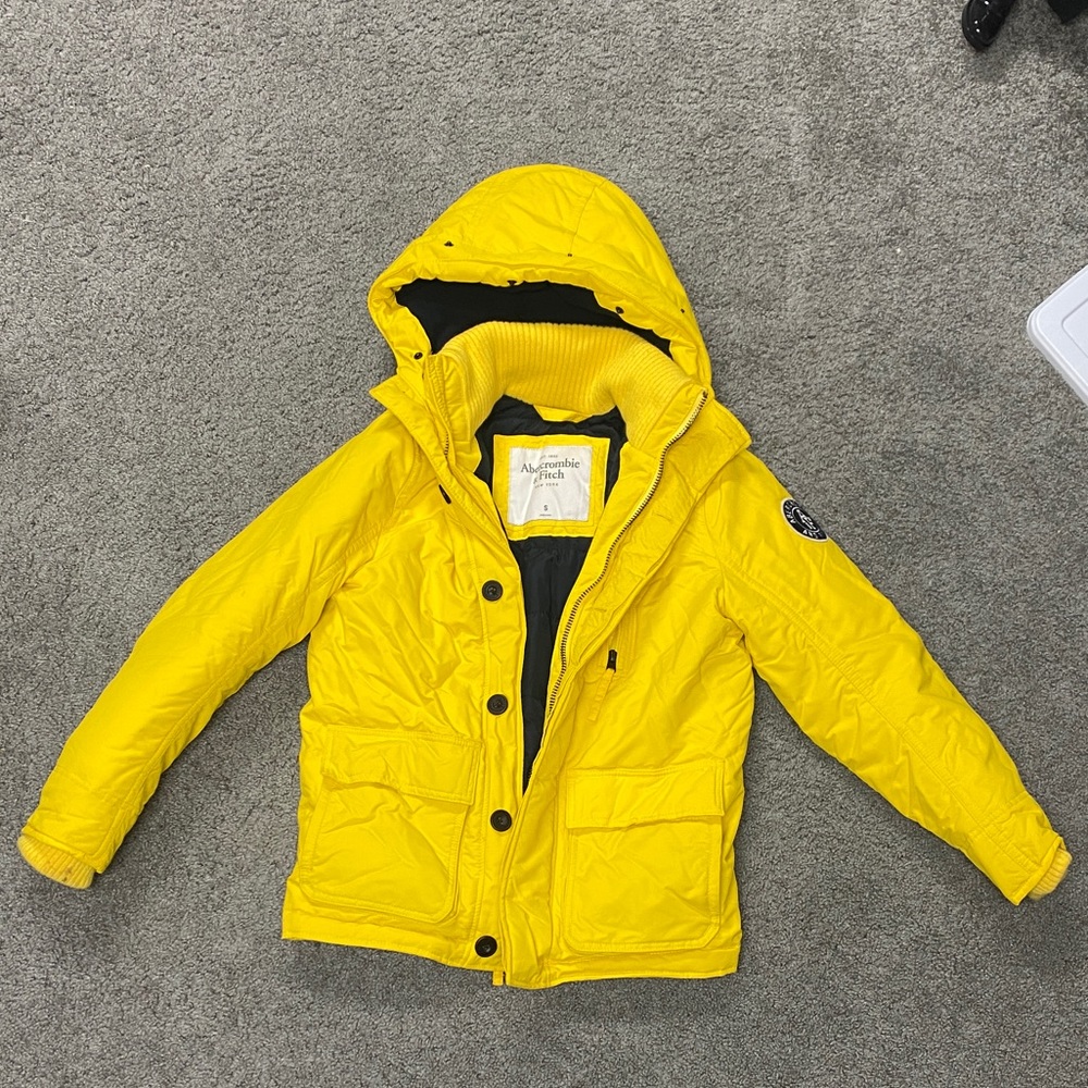 Mens Abercrombie & Fitch Puffer Jacket Size S